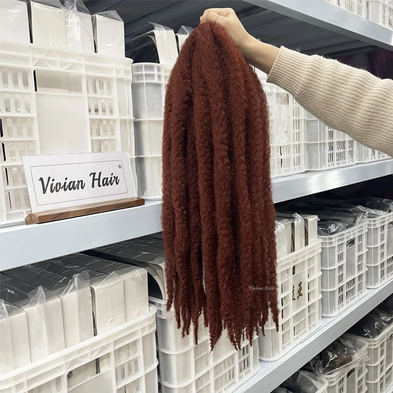 Popular Soft Afro Marley Kinky Bulk Long 24inch 24strands/pack Original Ombre bob Hair Braid Jumbo Locs