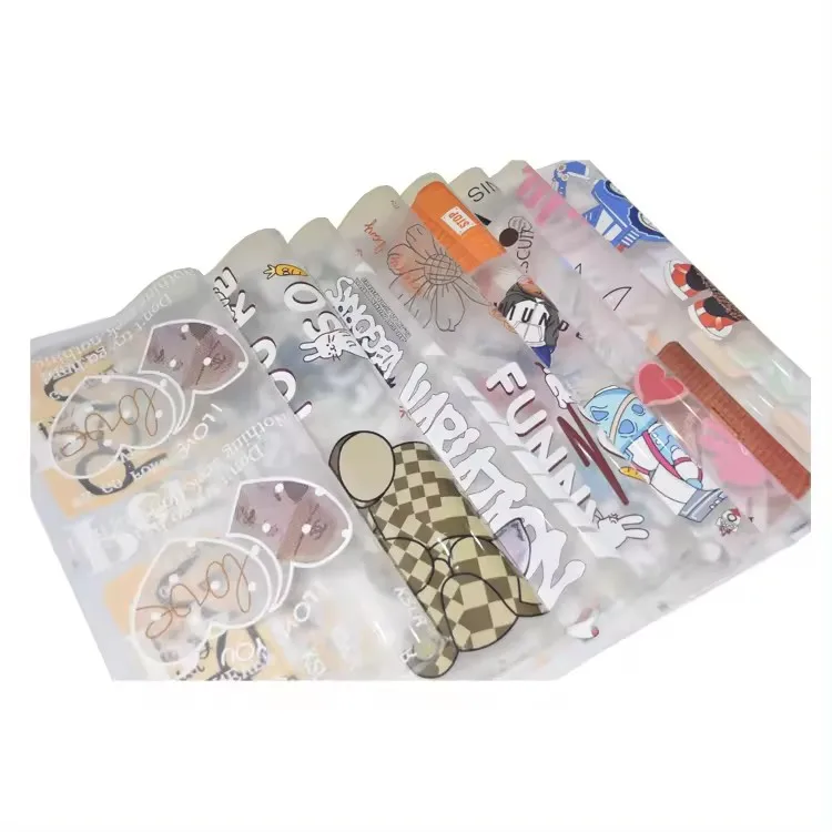 Wholesale Glitter Finish Custom Design Thin Matte Screen Print Dtf Heat Transfer Sticker for Clothing