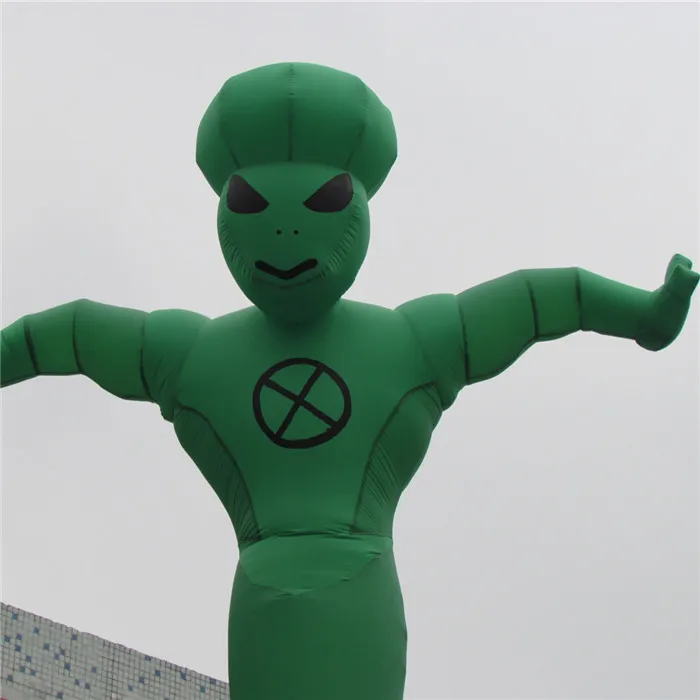 Custom made Inflatable big Parrot polly dancer for sale, Inflatable parrot bird dancer with blower for advertising