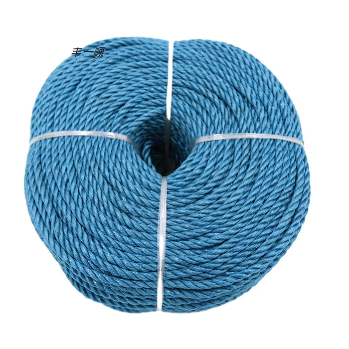 UV Treated Australian 3 Strand Polypropylene Split Film Rope 6 mm