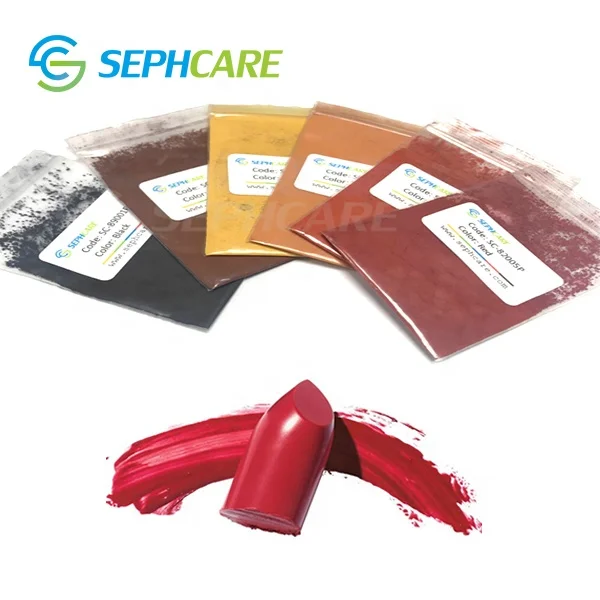 Sephcare wholesale mica pearl pigment powder colorful iron oxides for painting coating cosmetics