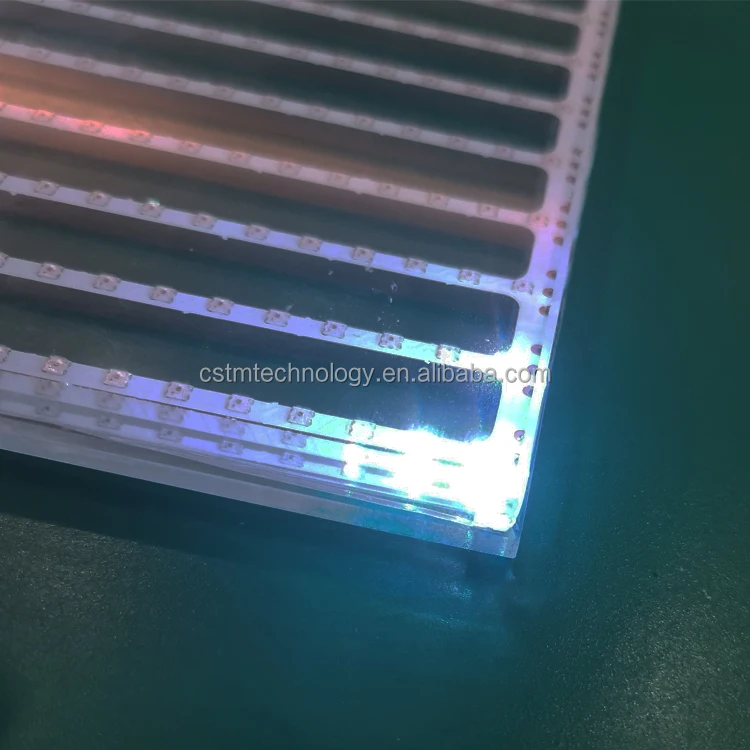 p10*20 Transparent LED Display Building Glass Smart LED Tempered Glass