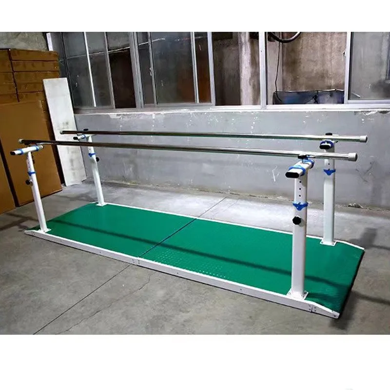 Medical Rehabilitation Equipment Parallel Bars Physical Therapy Height Adjustable Walking Training Parallel Bars