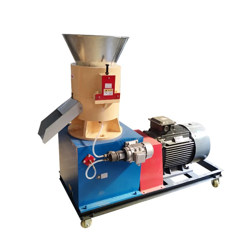 homemade diesel tractor wood sawdust pellet mill machine line for making  pelletizer pellet wood  production for cat litter