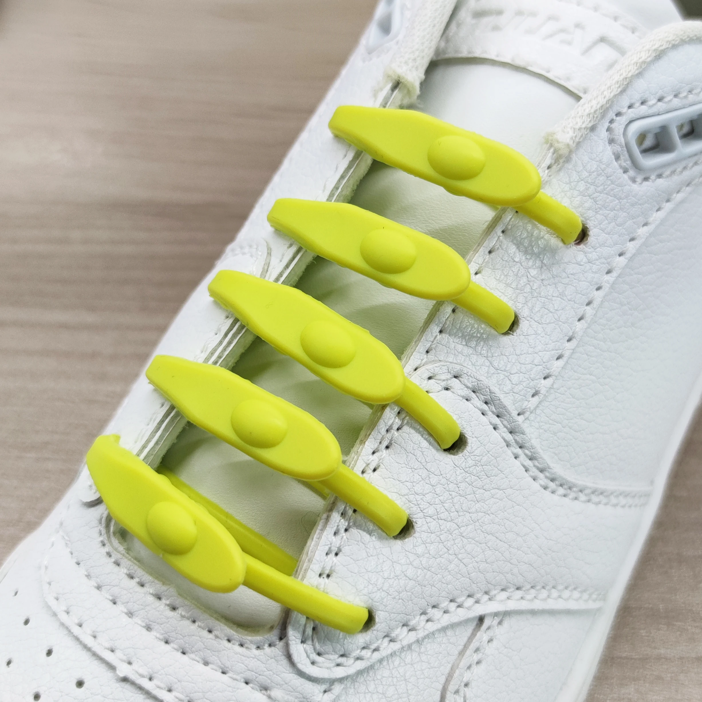 Eco-friendly Lazy No Tie Elastic Shoelace Child Adult Silicone Athletic flexible sports Shoes laces