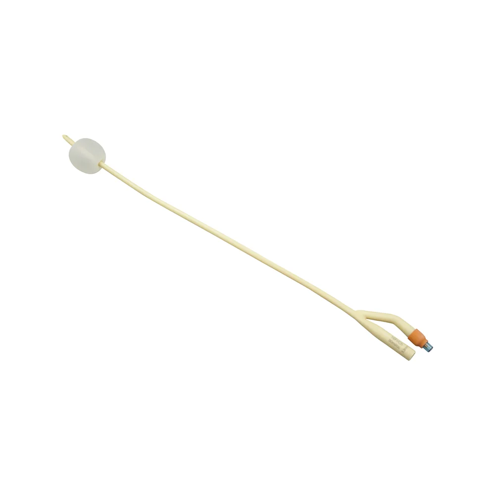 Medical Grade Latex Foley Catheter Silicone Coated Soft & Hard Valve Available Factory Price