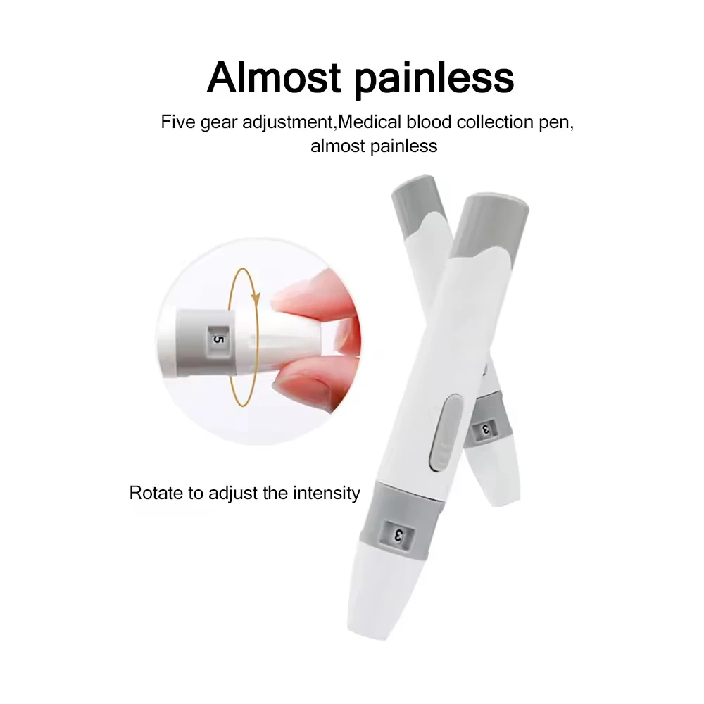 Hospital Code Free Digital Glucometer Kit Digital Smart Diabetics Home Use Sugar Level Monitor Continues Blood Glucose Meter