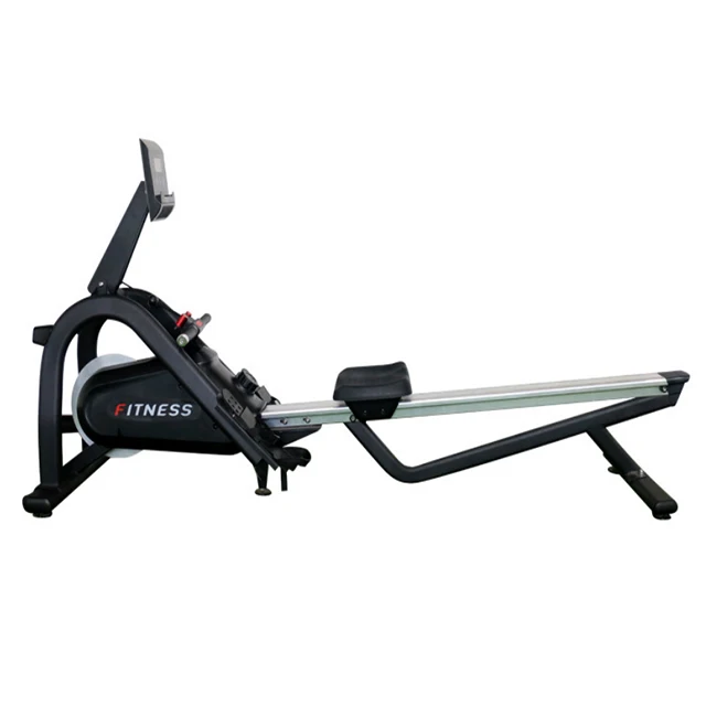 Стан оборудование для тренажерного зала стальной складной магнитный гребной тренажер с ЖК-монитором оборудование для силовых тренировок