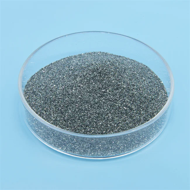 Haixu Abrasives Factory Price of Green Silicon Carbide sand for Sandblasting