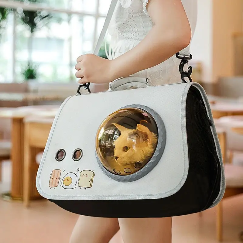 Visible Space Pet Backpack Pet Carrier Bag For Small Animals Cat/Dog Supplies Breathable Durable High Quality