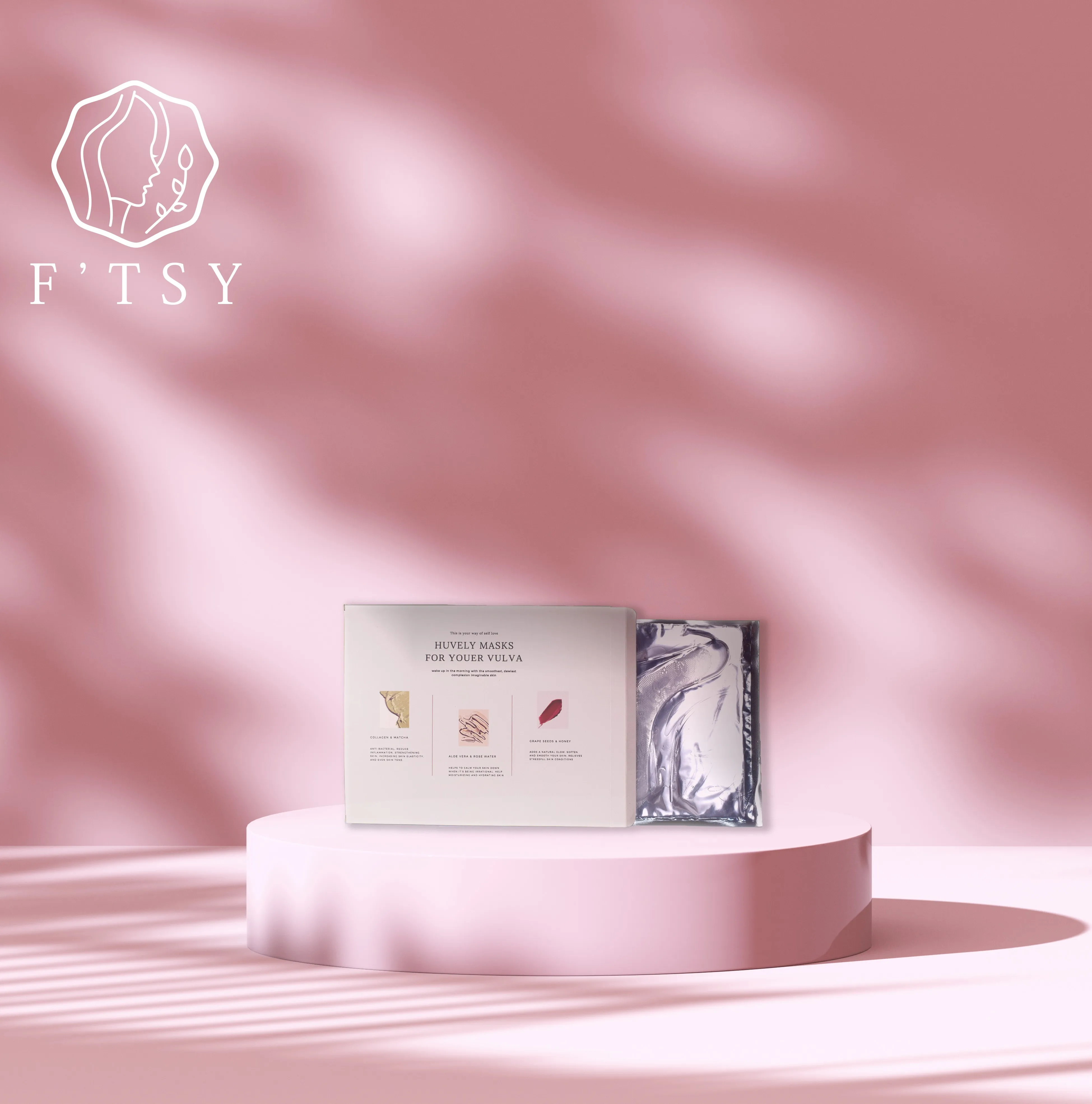 Wholesale Skin Care Tshaped Bikini Mask With Vitamin C Nourishing Whitening Omy Yoni Mask Bacc Mask Vagina