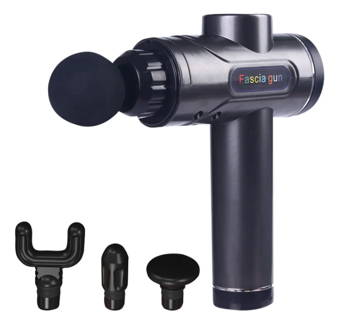 Многофункциональный пистолет для глубокого массажа лица с длительным сроком службы батареи простой и портативный массажный