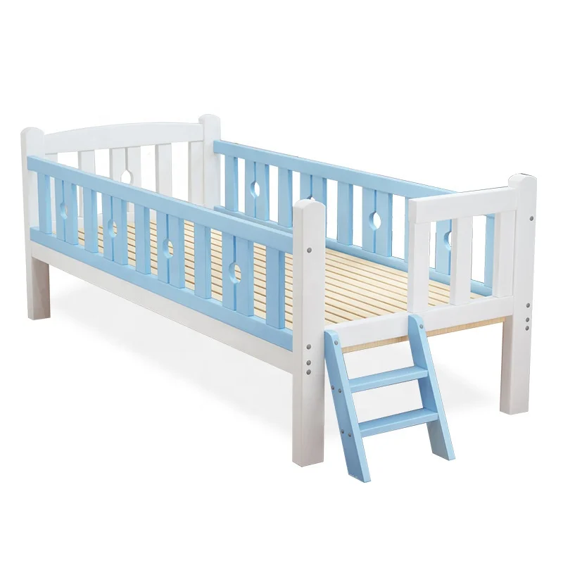European style New Zealand pine white Multifunctional  basket baby crib
