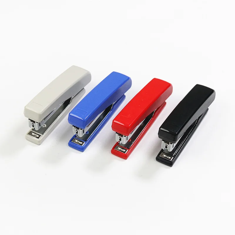 Customized Office Stapler Medium-Sized Labor-Saving Binding Machine Metal Portable Standard Durable Effortless Stapler
