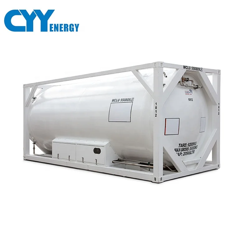 20ft iso cryogenic tank container for liquid argon