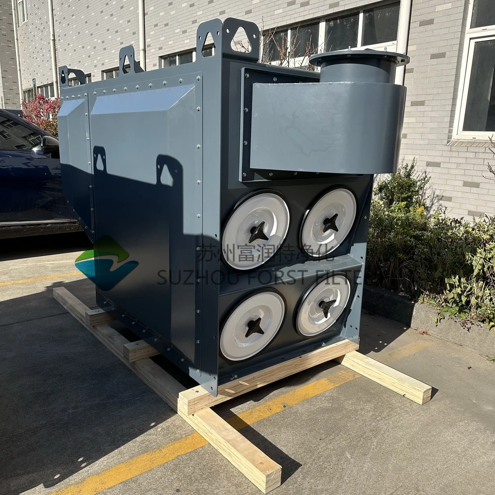 Pulse Jet Clean Industrial Ultrafine Powder Granule Dust Extractor Air Powder Collector Dust Collector