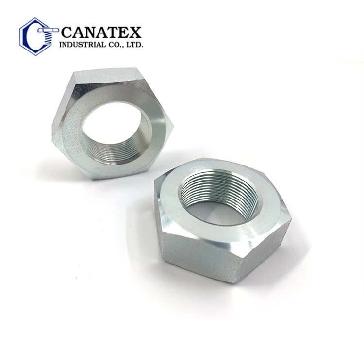 M5-M30 Tuercas Taiwan Wholesales CNC Machining Hex  Nut Hexagon Nut
