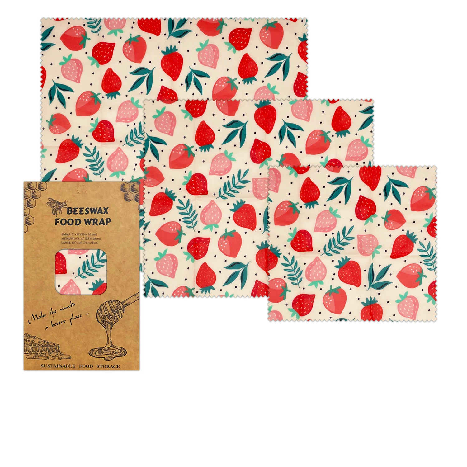 Factory Cheap Price reusable food wrap beeswax Soya Wax 100% Pure beeswax wraps