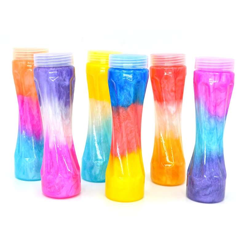Factory Direct Sale Rainbow Glitter Slime Milk Super Ooze Cleaning Keyboard Slime glue