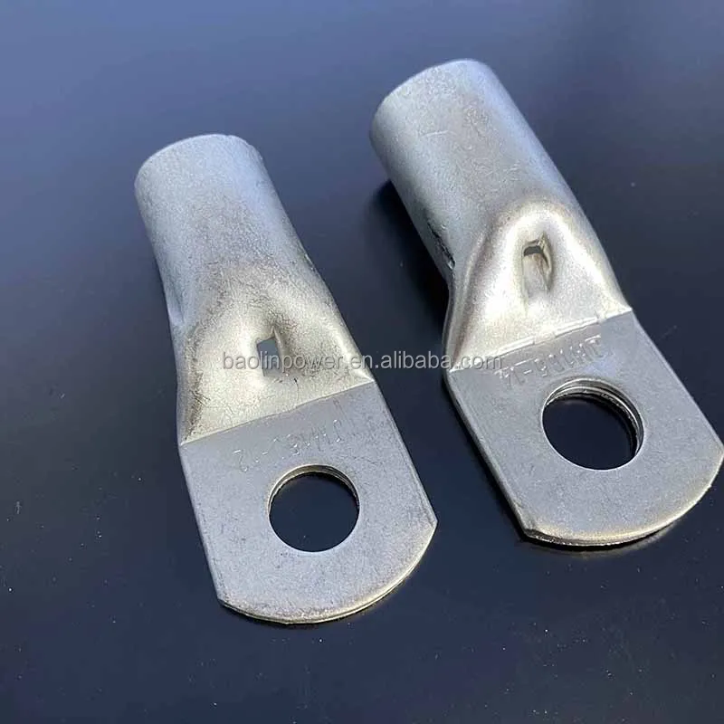 Медные кабельные наконечники, соединяющие плоский заземляющий наконечник кабеля