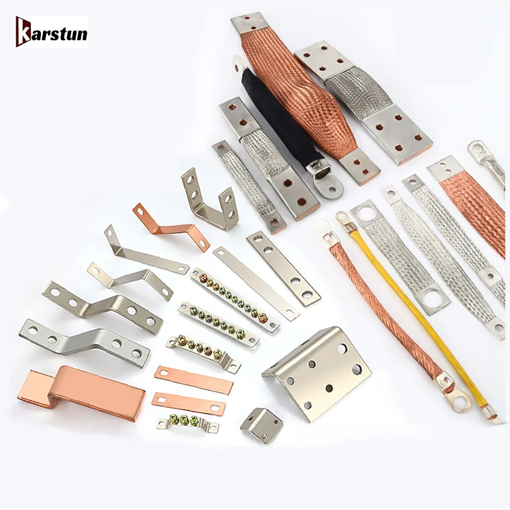 connecting cables  connecting electrodes inexpensive tin-plated and nickel-plated copper busbars