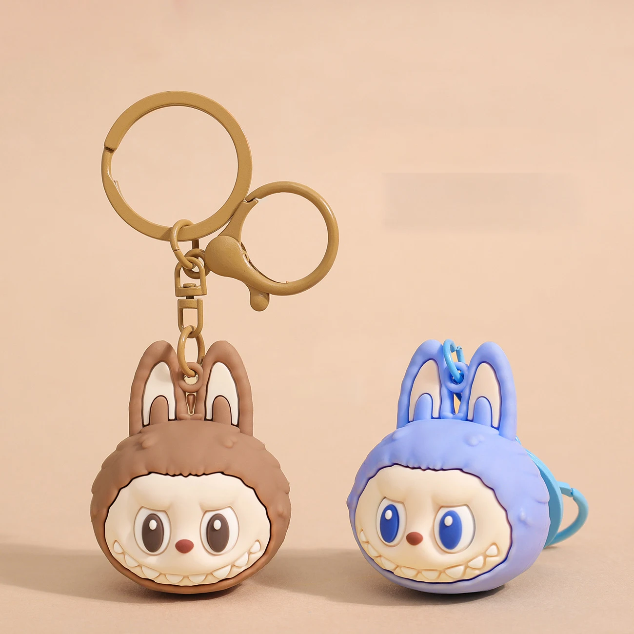 3 стиля 10 цветов высокого качества милый маленький монстр Лабу ПВХ мини фигурка резиновый брелок