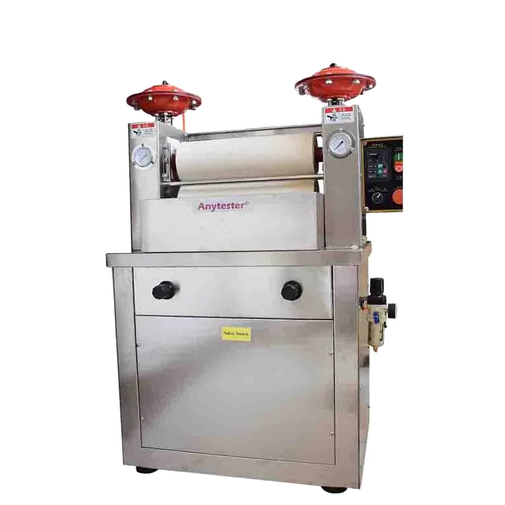 AT274 Textile Laboratory Dyeing Device Pneumatic Heavy Duty Padder