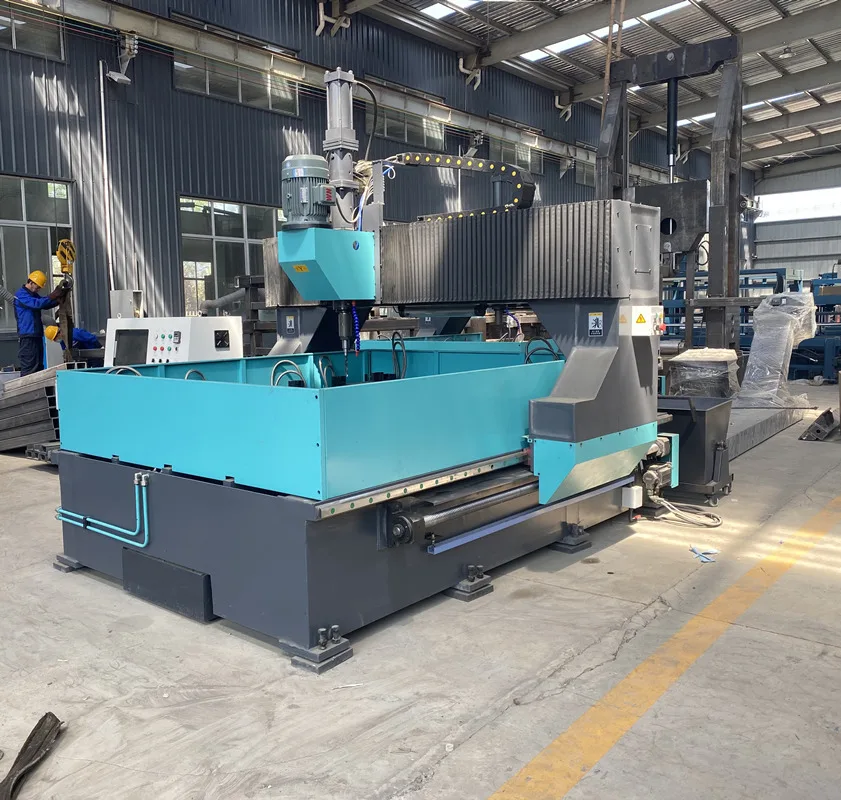 The latest intelligent machine efficient section steel processing plane drilling machine