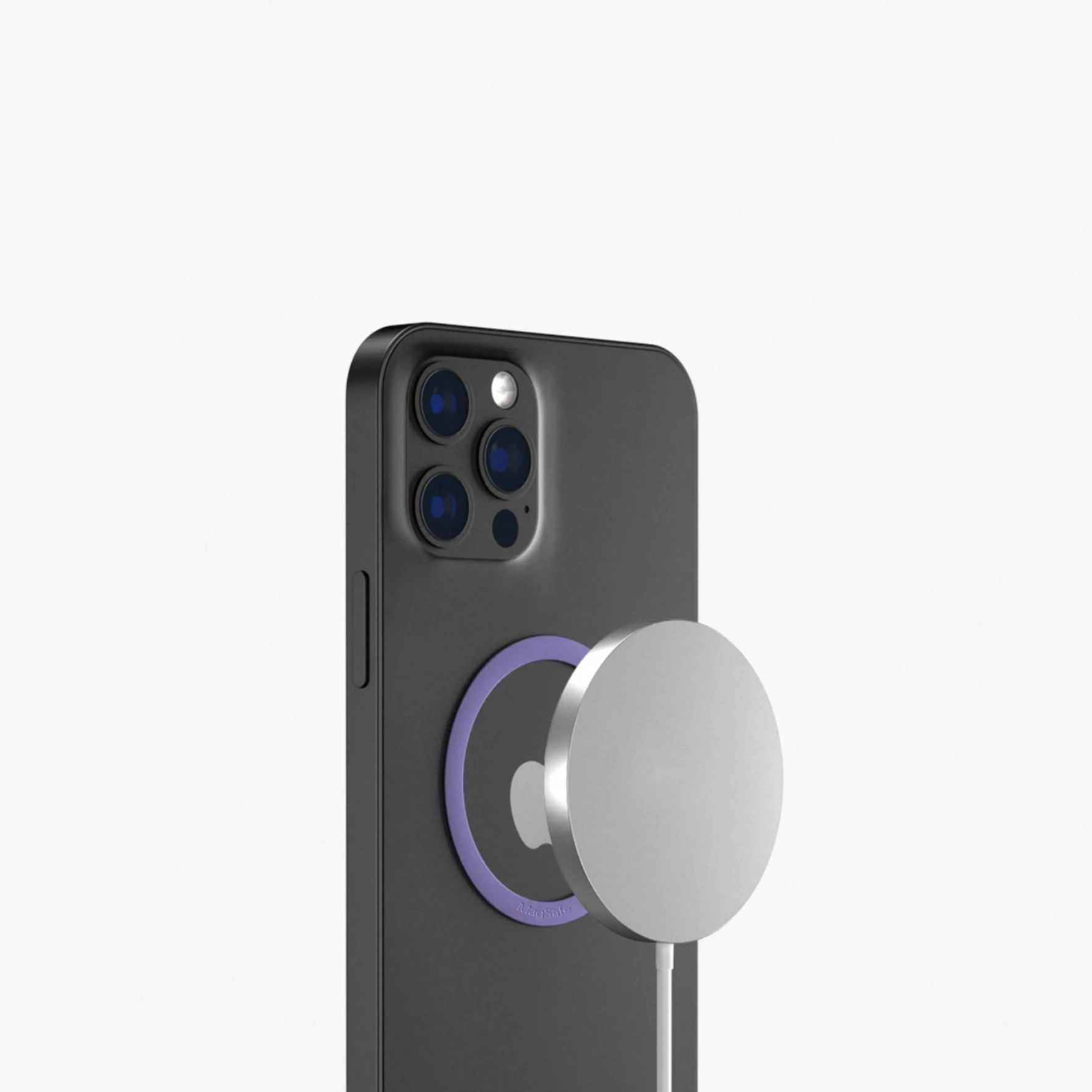 Universal Back Holder Ring Magnetic Metal Plate Ring For Magsafe Wireless Charger Magnet Sticker Phone Holder For iPhone 15 14