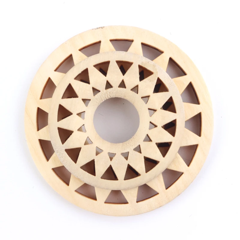Natural Rock Quartz Crystal Ball stand sun shaped wooden Sphere