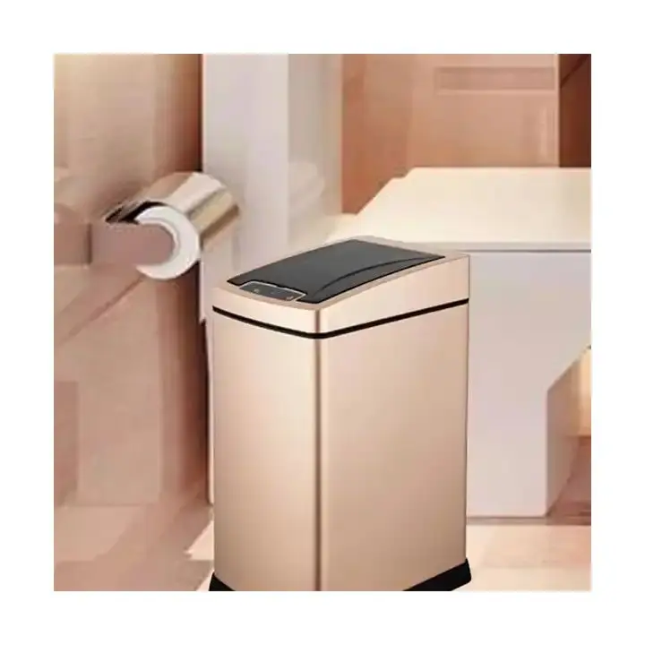 8 lite датчик из нержавеющей стали Автоматическая мусорная корзина/стабильное качество 8L автоматический мусорное ведро
