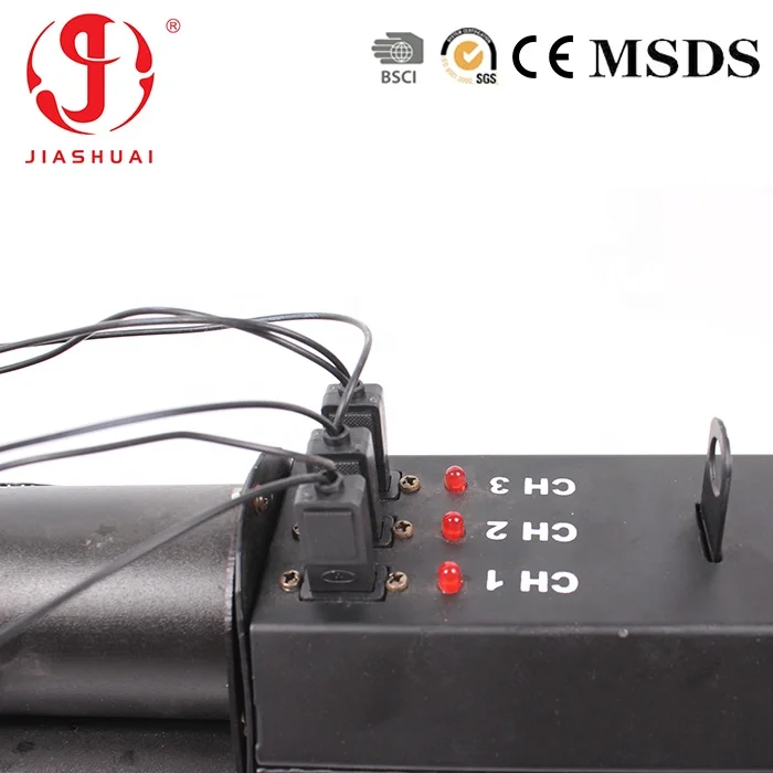 Custom Design DJ Remote Control Confetti Cannon Eco-friendly Co2 Confetti Cannon Machine