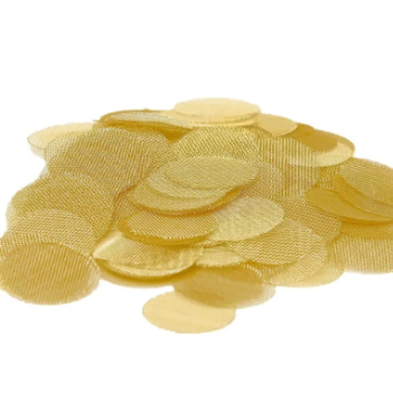 Galvanized tennis ball brass filter mesh, cigarette mesh, high temperature resistant