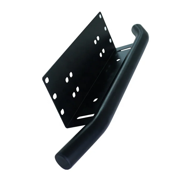 Custom Bull Bar Front Bumper License Plate Universal License Plate Mount Bracket Holder Offroad Day Light For Work Light Car