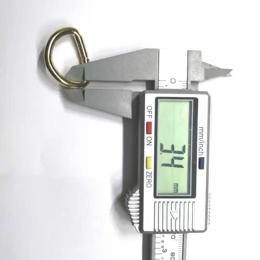 Metal D-Rings Loop Buckle Bag Making Accessories D Rings Hardware for Handbags
