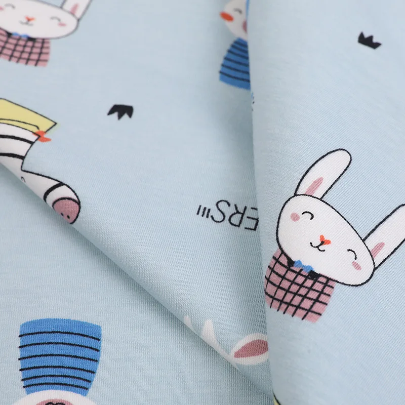 New product 96%cotton 4% spandex knitted fabric custom print elastane 250gsm suppliers for apparel-t-shirt.