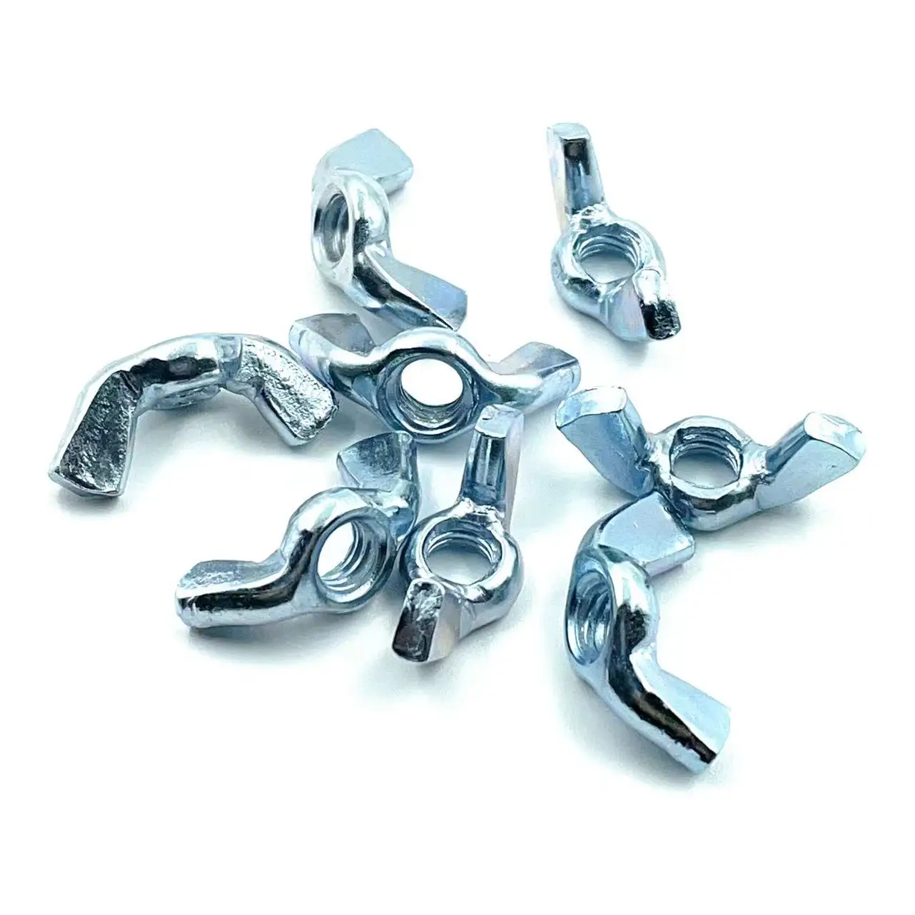 YZ-N010 M3 M4 M5 M6 M8 M10 M12 DIN315 galvanized steel butterfly wing nut