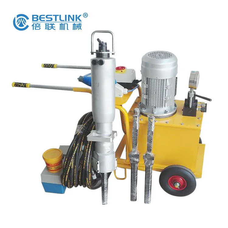 Aluminium alloy cylinder for Diesel driven hydraulic rock splitter Hydraulic concrete splitter