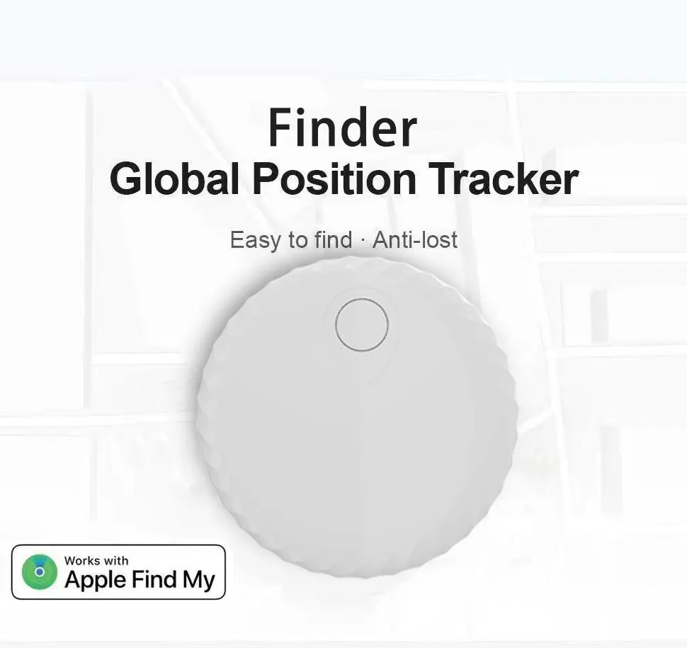 Wireless Bluetooth Item Finder Pet Anti-Lost Tracker with Loud Alarm and App Control Mini GPS Locator Smart Finder