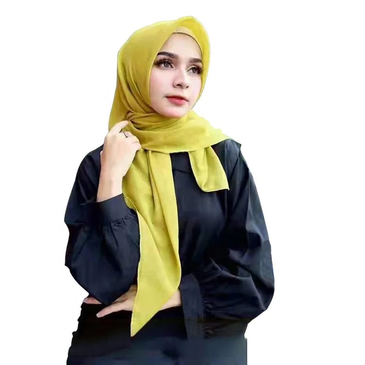 Indonesia Malaysia popular voile fashion muslim hijabs Tudung Bawal Cotton