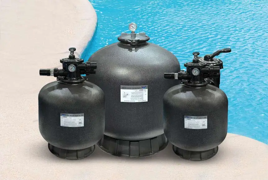Pikes Lightweight Black Plastic Sand Filter Convenient Pool Cleaner Accessory on Sale Max Operating Pressure 28psi/2.0bar