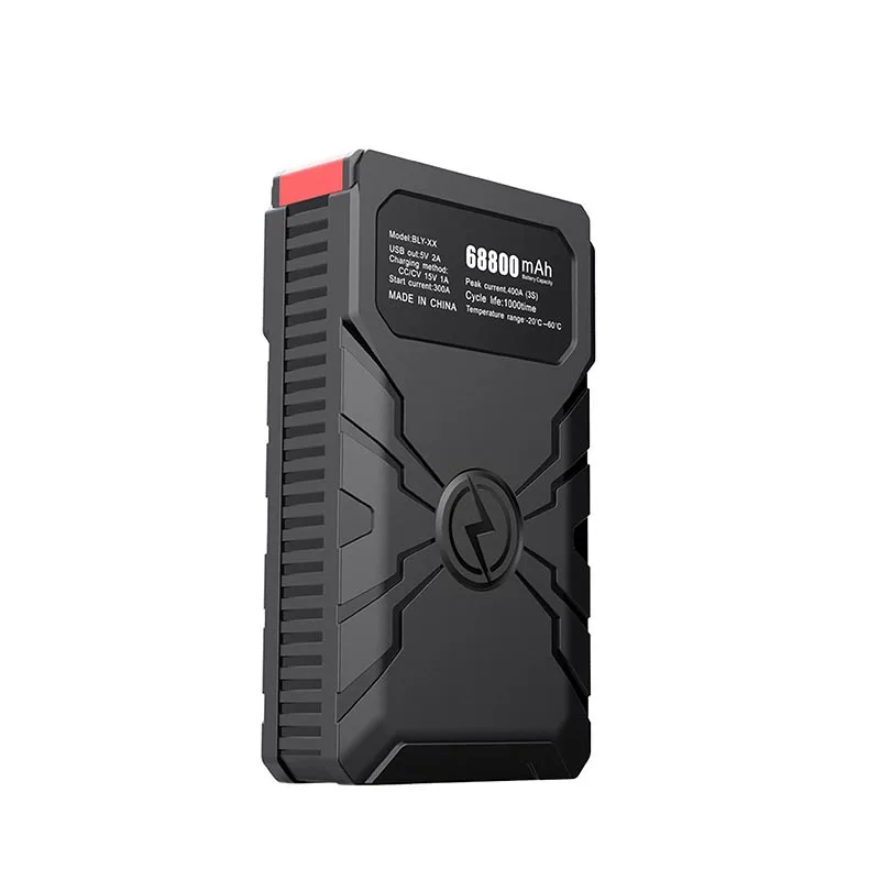 12 V Battery Power Supply Portable Motorcycle Power Bank Battery Charge Booster Car Jump Starter