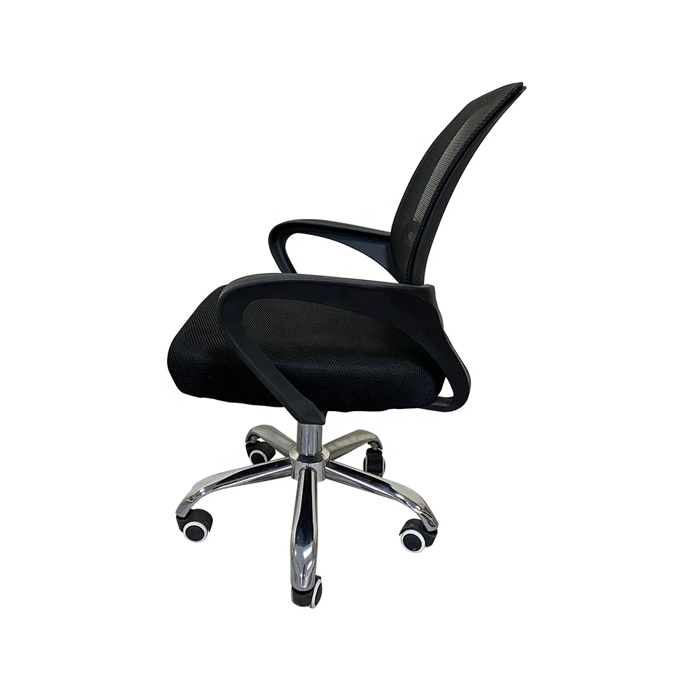 Comfortable Ergonomic Fabric Swivel Armchair Stable Dense Sponge Rotating Mesh Computer Office Chair for Executive Chairs