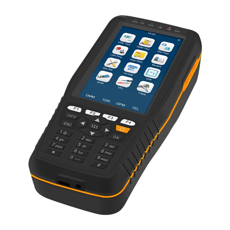 All Functions VDSL Modem VDSL2 Tester TM-600 WAN & LAN Tester xDSL Line Test Equipment with OPM+VFL+Tone Tracker+TDR TM600