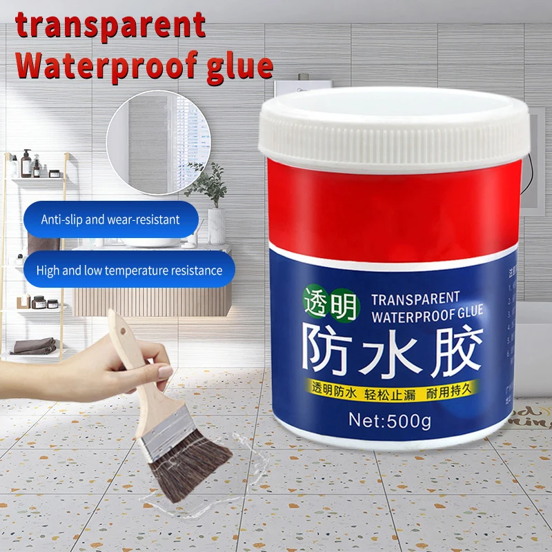New Arrivals Transparent Waterproof Glue Crack Seal For Roof Ground And Wall OEM Household Chemicals