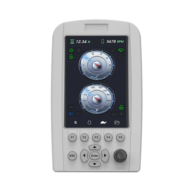 PLC Industrial Display Capacitive Touch Monitor 5.7 Inches Lcd Instrument Panel Excavator Digital Display