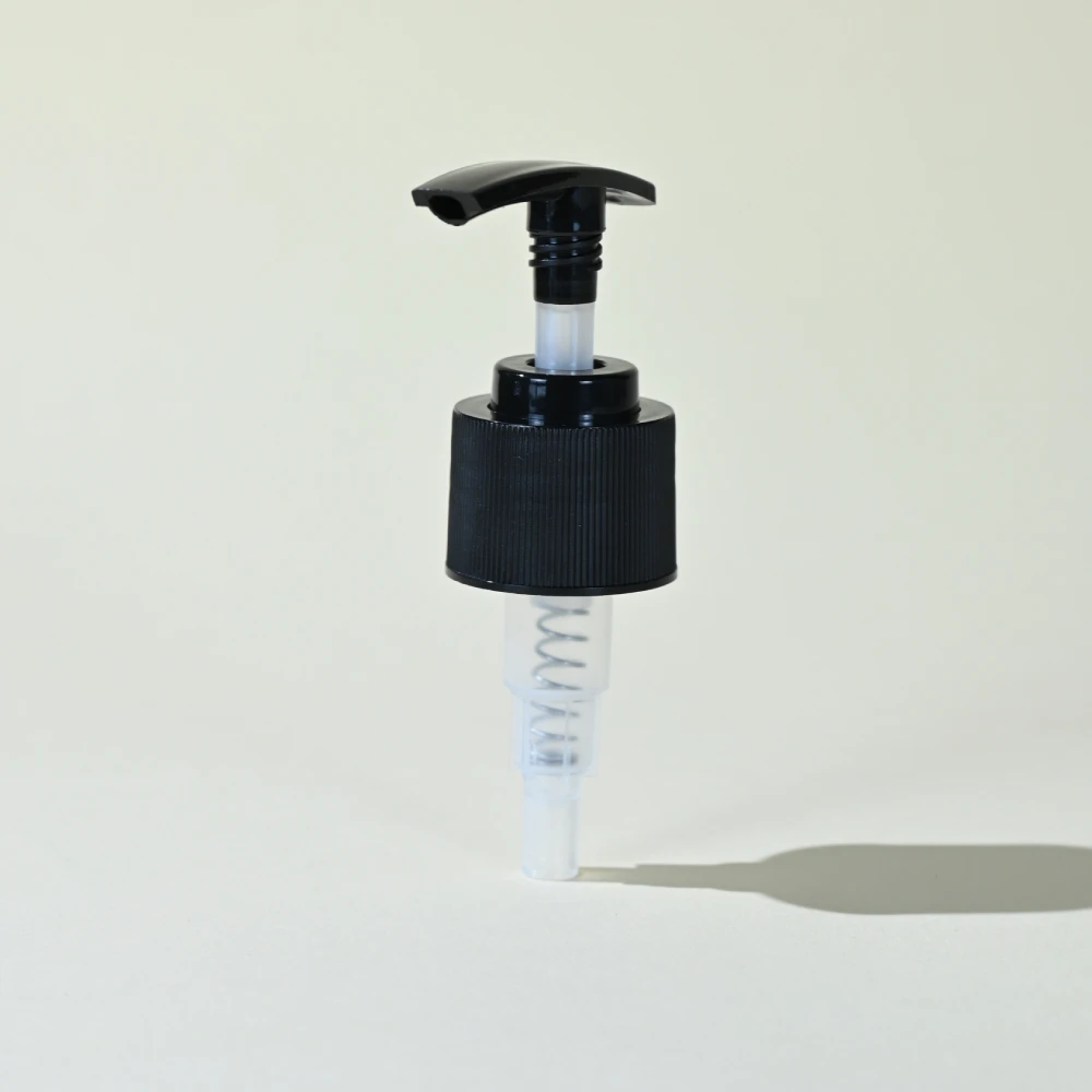 Aluminium 18/410 & 24/410 Bottle Stopper Black Plastic Lotion Pump for Cosmetic Hair Packaging 20mm & 24mm Sizes Available