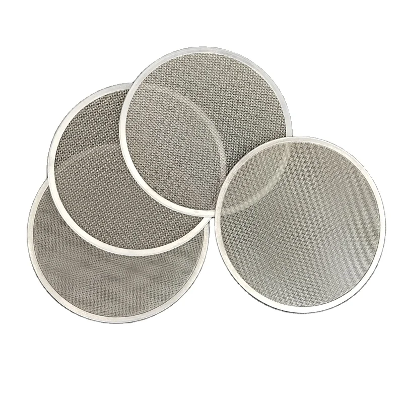 Сварные проволочные сетчатые диски, протравленные ультратонкой толщиной металлические диски для кофеварки