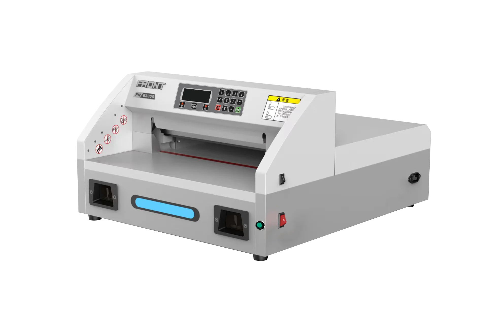 A4 FRONT  E330S electric small glue binder put on desk paper cutting machine office use paper cutter
