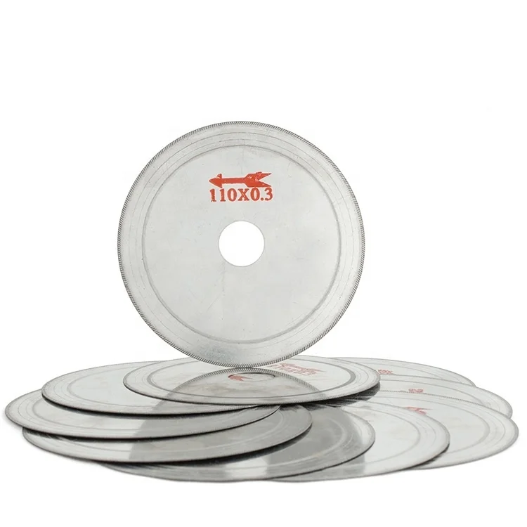 TGS hot sale diameter 1.0mm thickness diamond saw blade for agate cutting